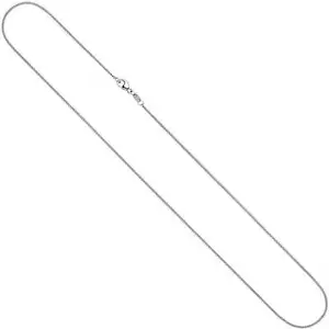 1,2mm Kette Rundpanzerkette aus 950 Platin Halsschmuck, 42cm, Platincollier - Bild 1 von 3