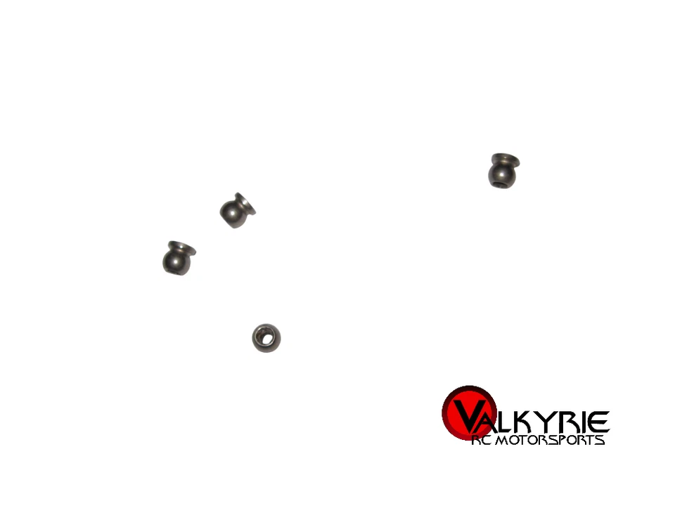 RC XRAY 6 mm Ball Ends Steel Silver (4) 373244 Used - Image 1 of 1