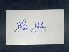 1994 CUBS: Blaise Ilsley, SIGNED 3x5 (BSJ)