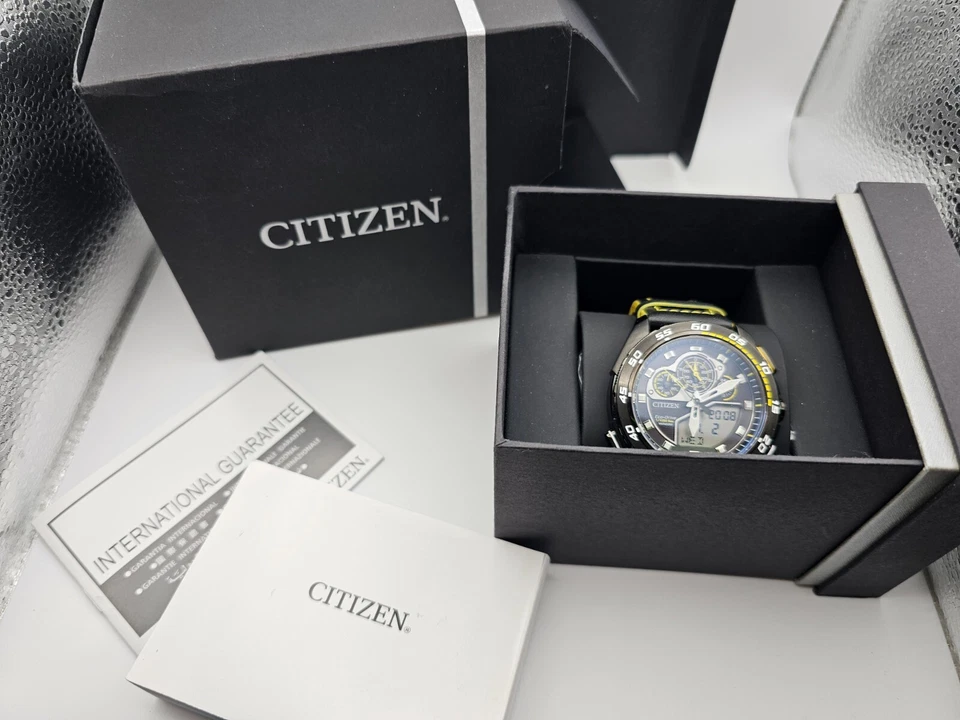 Citizen watch Promaster Jw0125-00e Super Cronograph Agent M ECO DRIVE - Imagem 1 de 4