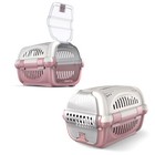 Large Cat Carrier Box Puppy Portable Pet Transporter Cage Vet Safe Travel Crate