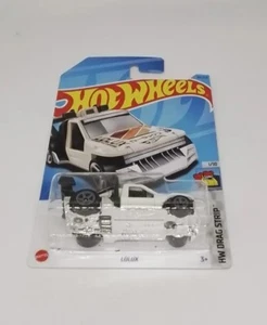 Hot Wheels - Lo-Lux (white) - HW Drag Strip - 2023 - NEW - Picture 1 of 11