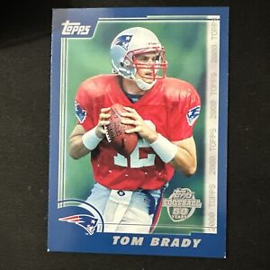 2000 Topps RC Promo 2005 Tom Brady New England Patriots