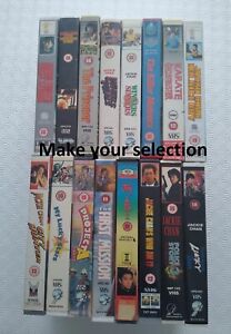 Jackie Chan - "Big Box" VHS - Make Your Selection
