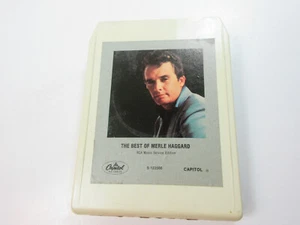 1970's The Best Of Merle Haggard country music 8 Track tape Capitol 8XT 2951 - Picture 1 of 5