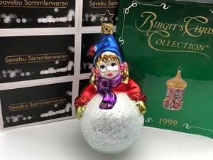 Inge Glas 🎄🎄 Birgits Christmas Collection Im Schnee ist schön spielen. 🎄 Led. - Bild 1 von 2