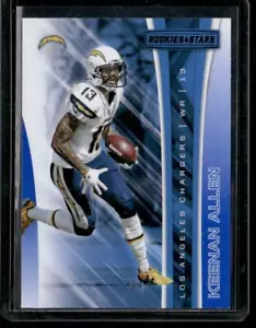2017 Panini Rookies & Stars #190 Keenan Allen Black and Blue #4/5 - Picture 1 of 2