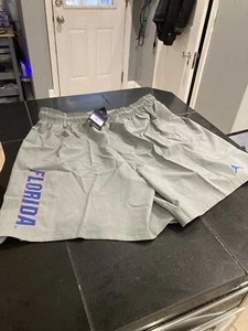 MENS Nike Air Jordan Florida Gators Football Shorts GRAY Size 3XL XXXL NWT - Picture 1 of 6