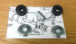 1955 56 1957 CHEVY POWER STEERING CYLINDER BUSHING KIT - Picture 1 of 2