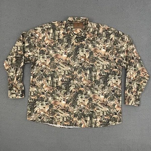 Clearwater Outfitters Shirt Mens 2XL Multicolor Camouflage Outdoor Dad Nature - Picture 1 of 9