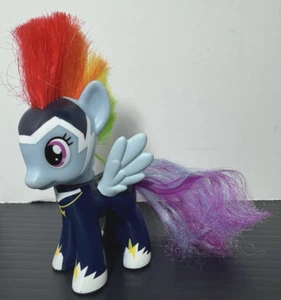 MLP Power Ponies Rainbow Dash as Zapp 3" My Little Pony Brushable Figure 2015 G4 - Picture 1 of 7