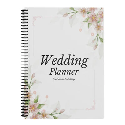 Wedding Planner Engagement Bridal Wedding Planner Notebook Gift - image 1 of 4