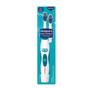 Power Troothbrush With Refills Medium Green - Picture 1 of 4