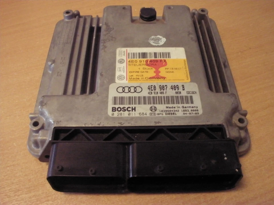 Brand new genuine ECU 0281011684 4E0910409F 4EO907409B Audi A8 4.0 TDi Quattro - Image 1 of 1