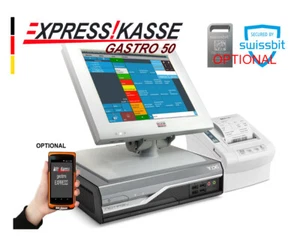 GASTRO RESTAURANT CAFE TSE TOUCH KASSENSYSTEM bis 50 Tische + Bondrucker + SOFT - Bild 1 von 3