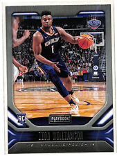 2019-20 Panini Chronicles #169 Zion Williamson Playbook rookie card Pelicans