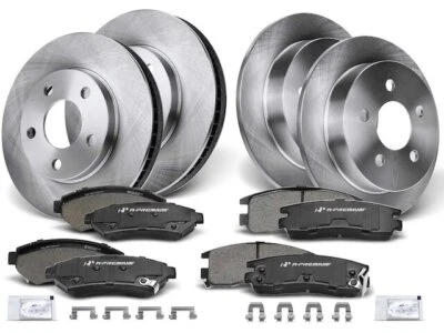 Kit de pastillas de freno y rotor para Chevrolet Impala 2006-2010 APR 12538TNSX 2007 2008 Foto 1 de 2