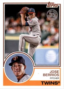 2018 Topps On Demand Mini '83 Topps #8347 Jose Berrios - casi nuevo-como nuevo - Imagen 1 de 2