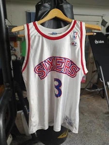 Champion Philadelphia 76ers Allen Iverson Trikot - Größe 44 - Bild 1 von 5