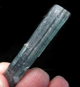 54.05CT. CLEAR TERMINATED INDIGOLITE - BRAZIL - Picture 1 of 5