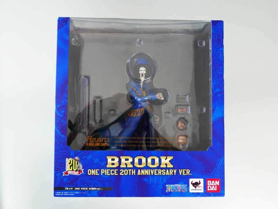 ONE PIECE Brook 20th Anniversary Ver. Figuarts ZERO Bandai - Imagen 1 de 4