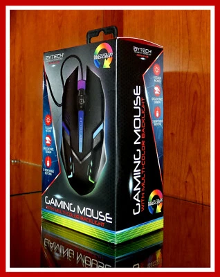  BYTECH® Gaming Mouse with Multi-color Backlight Ergonomic Wired Universal Gamer - Image 1 of 4