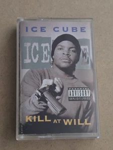 ICE CUBE "KILL AT WILL" Original 1990 Cassette Tape Priority Records - Picture 1 of 6