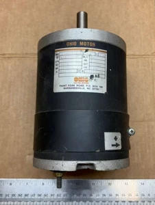 Ohio Electric 1/4 HP 27.5V DC Permanent Magnet Motor 1800 RPM B42 Frame - Picture 1 of 6