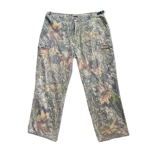 Vintage Y2K Scent Shield Men’s Mossy Oak Breakup Cargo Camo Hunting Pants 2XL - Picture 1 of 11