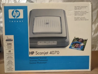HP ScanJet 4070 Flatbed Scanner *READ NOTES* FREE SHIPPING  - Image 1 of 4