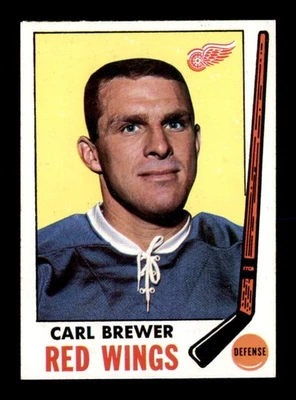 1969 Topps #59 Carl Brewer   NM/NM+ X3568858 - Image 1 of 3