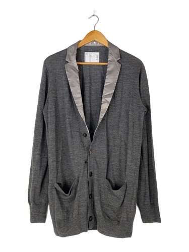 giacca sartoriale sacai grigio 38 usata