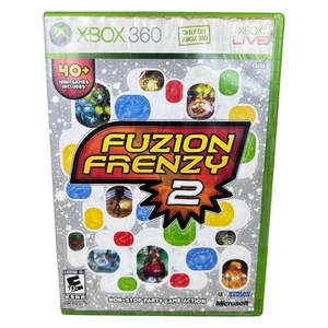 Fuzion Frenzy 2 (Microsoft Xbox 360, 2006) CIB Complete - Picture 1 of 4