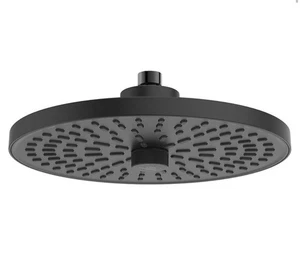Ideal Standard Idealrain ALU+ 260mm Round Fixed Shower Head Black RRP £94 - Picture 1 of 13