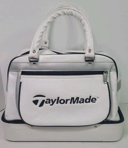Taylormade Boston Weekender Golftasche weiß/schwarz Schuh Seesack  - Bild 1 von 18