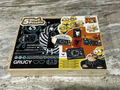 Набор деревянных головоломок DESPICABLE ME 3 и деревянная коробка для хранения  - Изображение 1 из 2