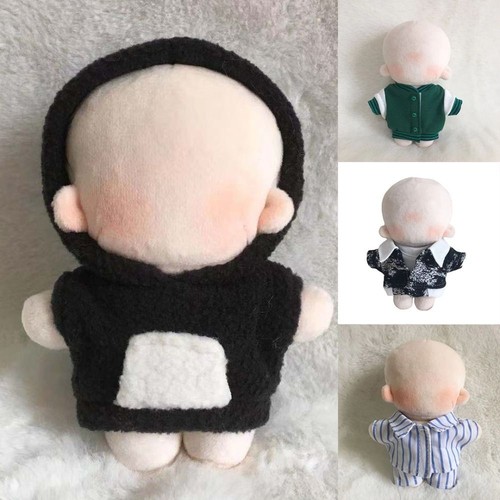 VETEMENTS 6 stili bambole cappotto felpe con cappuccio moda animale bambola camicia 10 cm cotone bambole