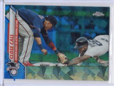 2020 Topps Chrome Sapphire Close Call Checklist Card #31 Niko Goodrun Tigers