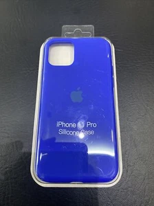 Apple iPhone 11 Pro Silicone Case - Blue - Picture 1 of 2
