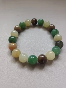 Certificate hetian jade Bracelet Multiple colors Nephrite Hand String Jewelry - Picture 1 of 20