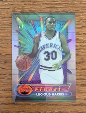 1994-95 Topps Finest Refractor Lucious Harris, #145