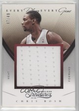2013 Panini Timeless Treasures Every Player Game Jerseys /49 Chris Bosh #73 HOF