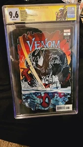 VENOM 1 2018 TODD McFARLANE 1:500 REMASTERED COLOR VARIANT NM CGC 9.6 SS Rare! - Picture 1 of 5