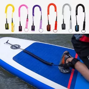 300cm Surfbrett Knöchel Leine Seil SUP Board Surf SUP Leash Schnur 7mm Upgrade - Bild 1 von 8