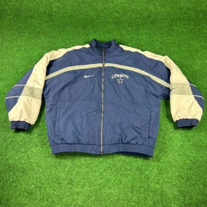 Vintage Nike 90s Dallas Cowboys Jacket Mens Size XL NFL PRO LINE Authentic - Picture 1 of 14