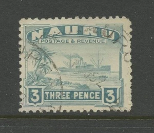 NAURU 22a, 1947 3p CARGUERO, PERF. 11, USADO (NAU3464K) - Imagen 1 de 1