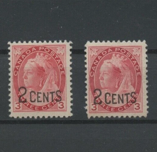 🍁 #88 Numeral issue overprint 1898 VFMH Cat$150ea PICK ANY ONE COPY Canada mint - Image 1 of 1