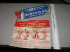 DISNEY 1950s Listerine toothpaste premium plastic figure playset MICKEY MOUSE (1