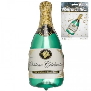Aufblasbare Folien-Ballon Sektflasche- Deko fuer jede Party - Bild 1 von 1