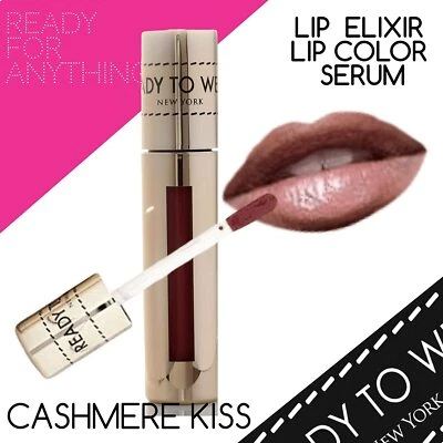 Suero de color elixir de labios de larga duración listo para usar - CASHMERE KISS - NUEVO EN CAJA Foto 1 de 3